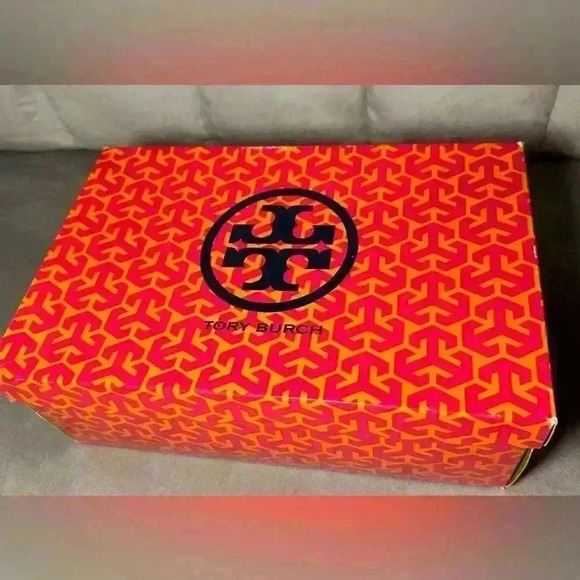 Tory Burch Pumps “Leah” Mid-Heel Women’s Size 8 - Picture 10 of 11